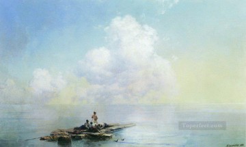 La mañana después de la tormenta 1888 Romántico Ivan Aivazovsky ruso Pinturas al óleo